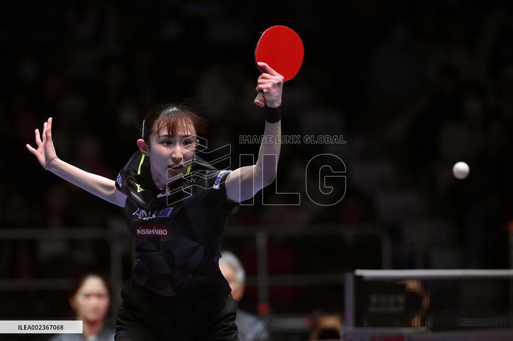 (SP)SOUTH KOREA-BUSAN-TABLE TENNIS-WORLD TEAM CHAMPIONSHIPS FINALS-WOMEN-FINAL-CHN VS JPN
