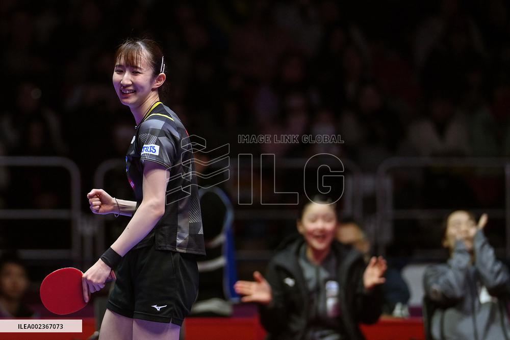 (SP)SOUTH KOREA-BUSAN-TABLE TENNIS-WORLD TEAM CHAMPIONSHIPS FINALS-WOMEN-FINAL-CHN VS JPN