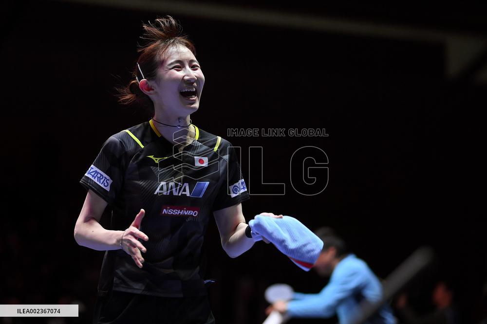 (SP)SOUTH KOREA-BUSAN-TABLE TENNIS-WORLD TEAM CHAMPIONSHIPS FINALS-WOMEN-FINAL-CHN VS JPN