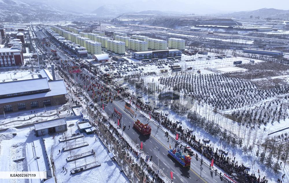 CHINA-NINGXIA-GUYUAN-LANTERN FESTIVAL-FOLK ART (CN)