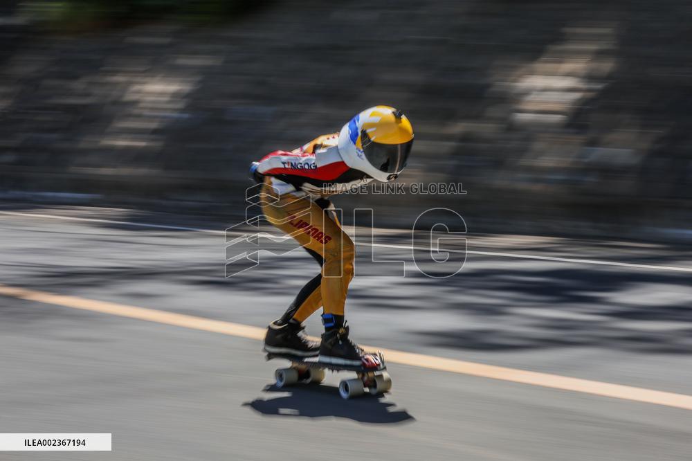 (SP)THE PHILIPPINES-CAVITE PROVINCE-DOWNHILL SKATEBOARDING AND STREET LUGE WORLD CHAMPIONSHIPS