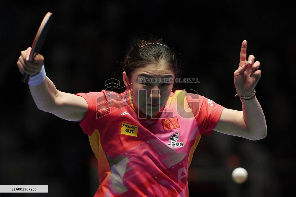 (SP)SOUTH KOREA-BUSAN-TABLE TENNIS-WORLD TEAM CHAMPIONSHIPS FINALS-WOMEN-FINAL-CHN VS JPN