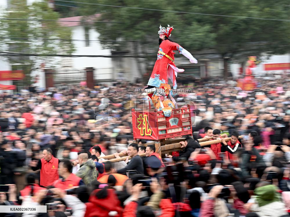 CHINA-FUJIAN-LIANCHENG-ZOUGUSHI-LANTERN FESTIVAL (CN)