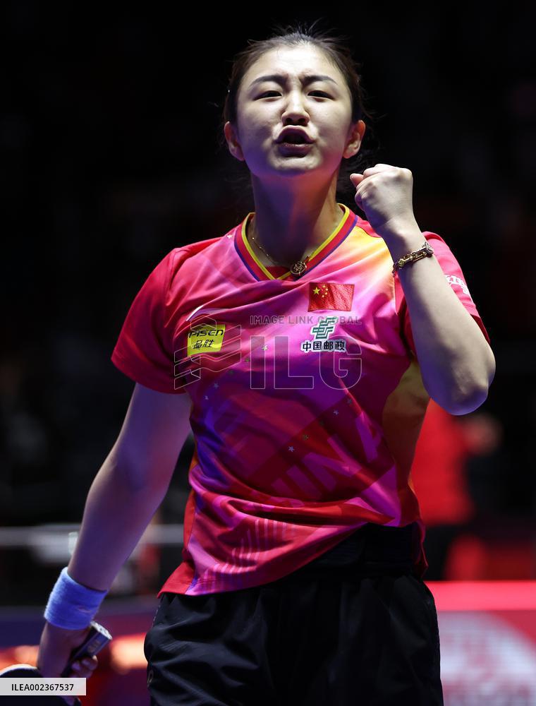 (SP)SOUTH KOREA-BUSAN-TABLE TENNIS-WORLD TEAM CHAMPIONSHIPS FINALS-WOMEN-FINAL-CHN VS JPN