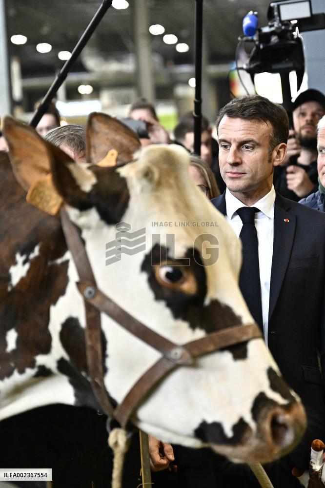 Agricultural Fair Opening By President Macron - Paris