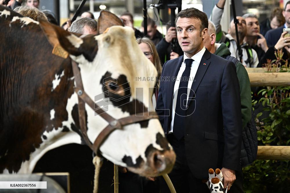 Agricultural Fair Opening By President Macron - Paris