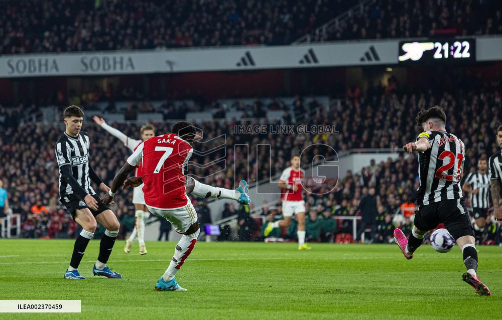 (SP)BRITAIN-LONDON-FOOTBALL-ENGLISH PREMIER LEAGUE-ARSENAL VS NEWCASTLE UNITED