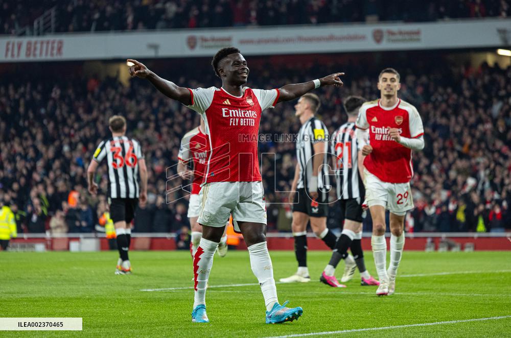 (SP)BRITAIN-LONDON-FOOTBALL-ENGLISH PREMIER LEAGUE-ARSENAL VS NEWCASTLE UNITED