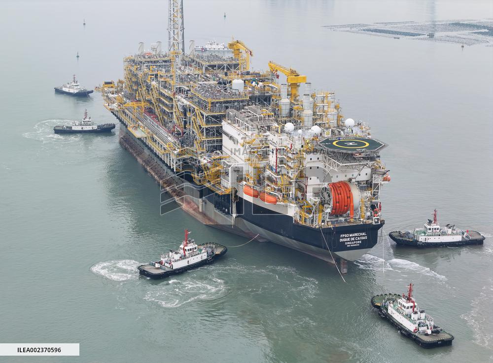 Marechal Duque de Caxias Sets Sail From Yantai