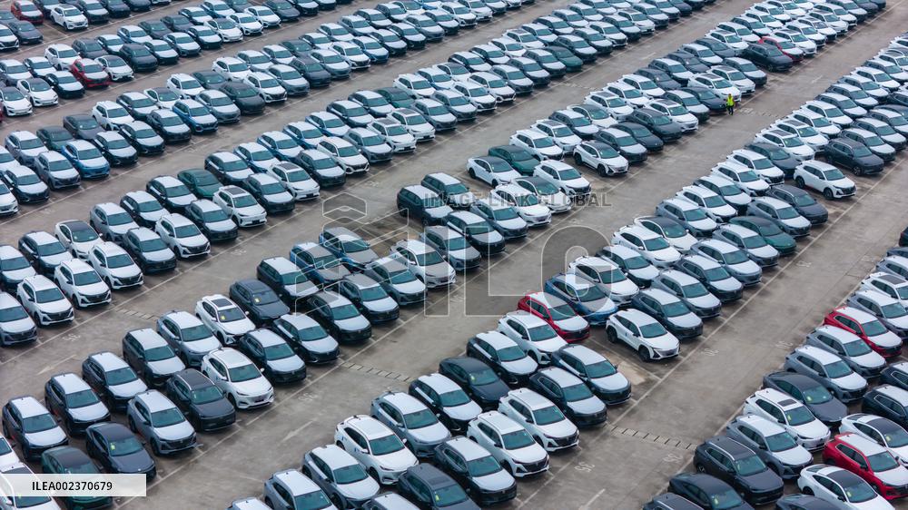 Changan Automobile's Vehicle Distribution Center in Chongqing