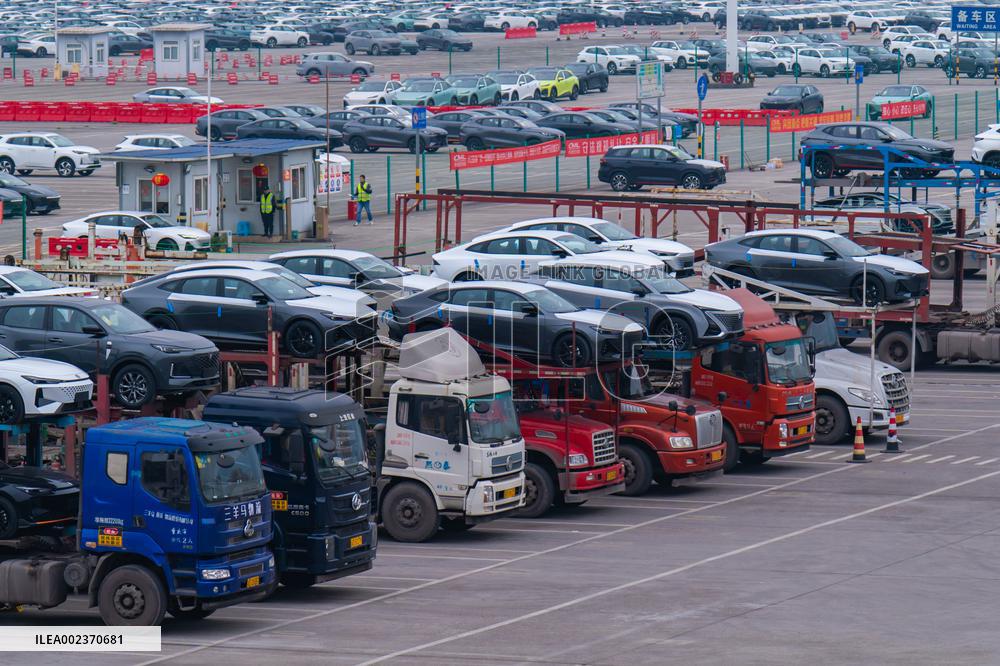 Changan Automobile's Vehicle Distribution Center in Chongqing
