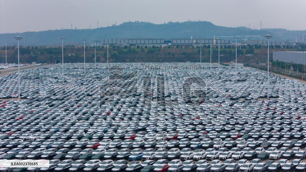 Changan Automobile's Vehicle Distribution Center in Chongqing