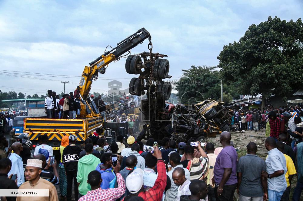 TANZANIA-ARUSHA-ROAD ACCIDENT