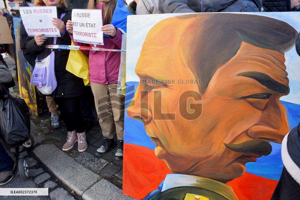 Rally For Ukraine - Strasbourg