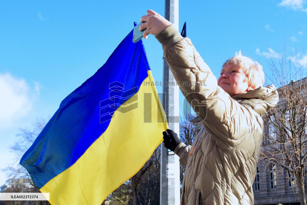 Rally For Ukraine - Strasbourg