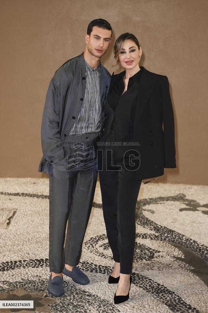 MFW - Armani Photocall