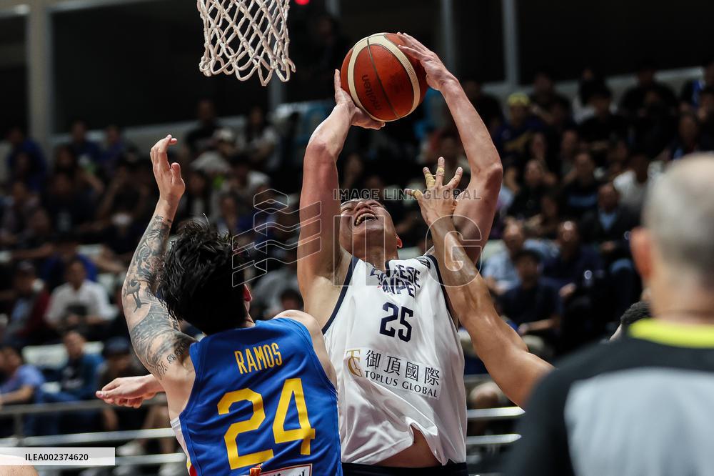 (SP)THE PHILIPPINES-PASIG CITY-BASKETBALL-FIBA ASIA CUP QUALIFIERS-GROUP B-TPE VS PHI