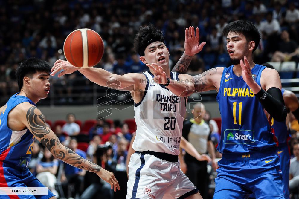 (SP)THE PHILIPPINES-PASIG CITY-BASKETBALL-FIBA ASIA CUP QUALIFIERS-GROUP B-TPE VS PHI