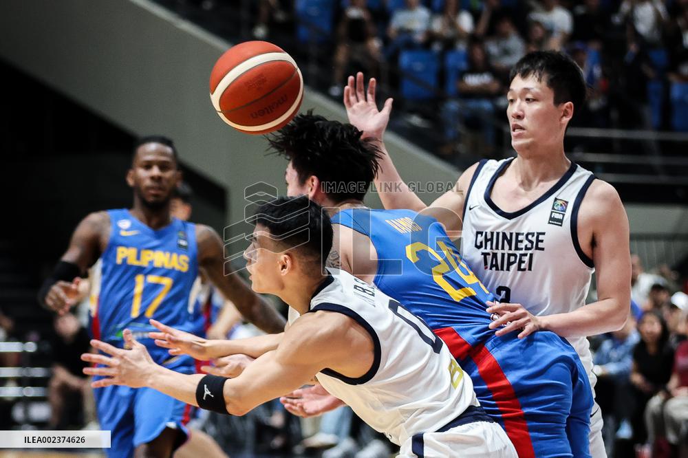 (SP)THE PHILIPPINES-PASIG CITY-BASKETBALL-FIBA ASIA CUP QUALIFIERS-GROUP B-TPE VS PHI