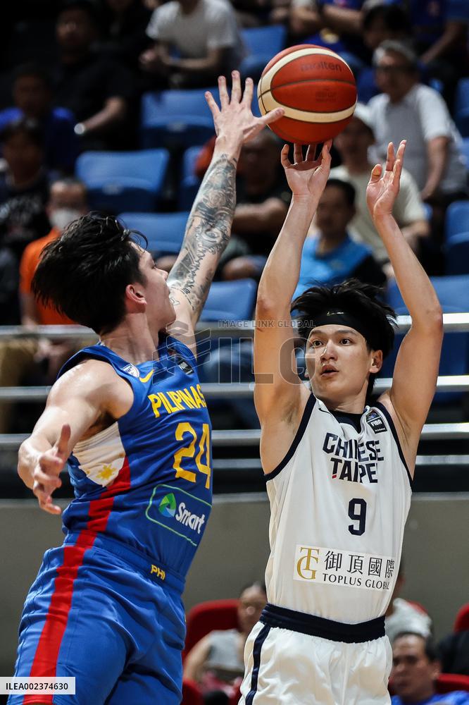 (SP)THE PHILIPPINES-PASIG CITY-BASKETBALL-FIBA ASIA CUP QUALIFIERS-GROUP B-TPE VS PHI