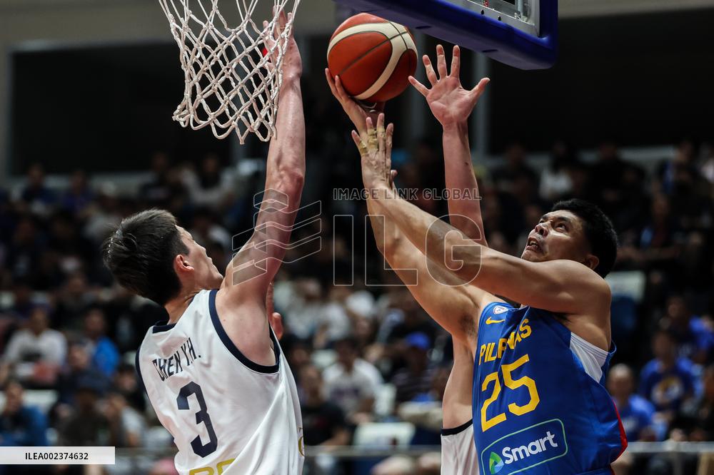 (SP)THE PHILIPPINES-PASIG CITY-BASKETBALL-FIBA ASIA CUP QUALIFIERS-GROUP B-TPE VS PHI