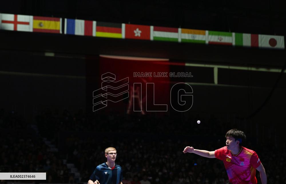 (SP)SOUTH KOREA-BUSAN-TABLE TENNIS-WORLD TEAM CHAMPIONSHIPS FINALS-MEN-FINAL-CHN VS FRA