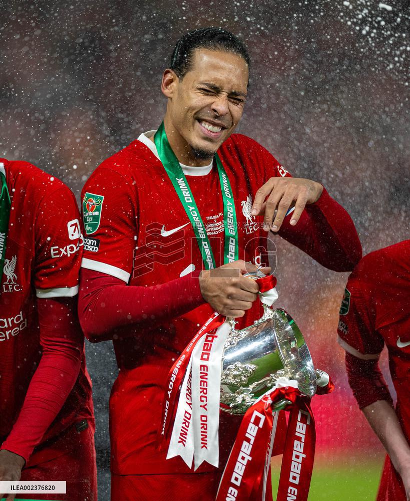 (SP)BRITAIN-LONDON-FOOTBALL-ENGLISH LEAGUE CUP-FINAL-CHELSEA VS LIVERPOOL