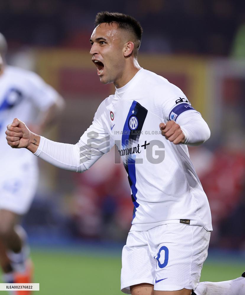 (SP)ITALY-LECCE-FOOTBALL-SERIE A-LECCE VS INTER