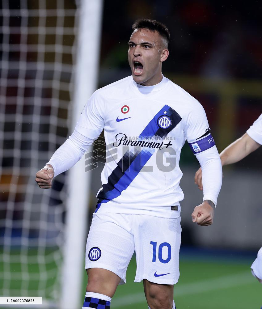 (SP)ITALY-LECCE-FOOTBALL-SERIE A-LECCE VS INTER