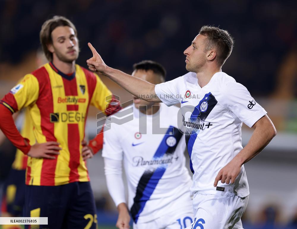(SP)ITALY-LECCE-FOOTBALL-SERIE A-LECCE VS INTER