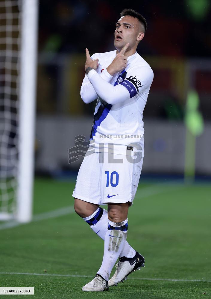 (SP)ITALY-LECCE-FOOTBALL-SERIE A-LECCE VS INTER