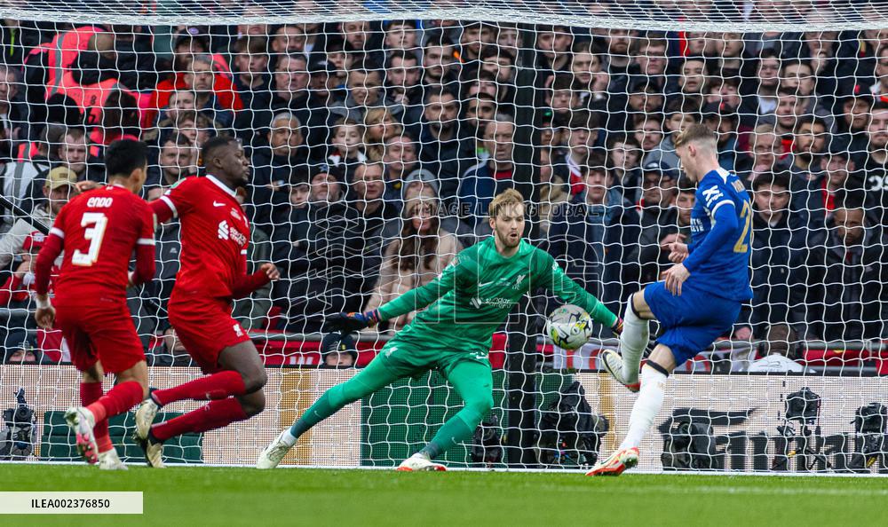 (SP)BRITAIN-LONDON-FOOTBALL-ENGLISH LEAGUE CUP-FINAL-CHELSEA VS LIVERPOOL