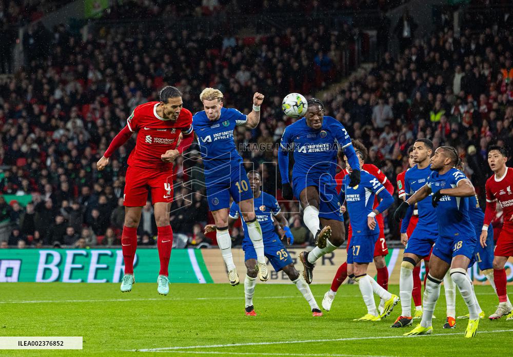 (SP)BRITAIN-LONDON-FOOTBALL-ENGLISH LEAGUE CUP-FINAL-CHELSEA VS LIVERPOOL
