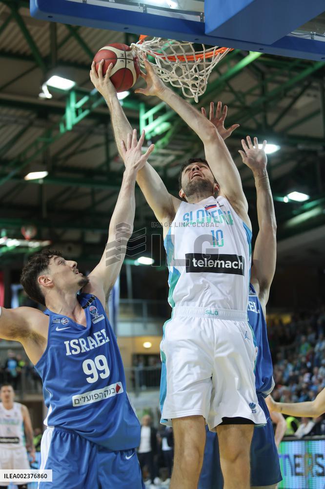 (SP)SLOVENIA-KOPER-BASKETBALL-FIBA EUROBASKET 2025 QUALIFIER-SLOVENIA VS ISRAEL