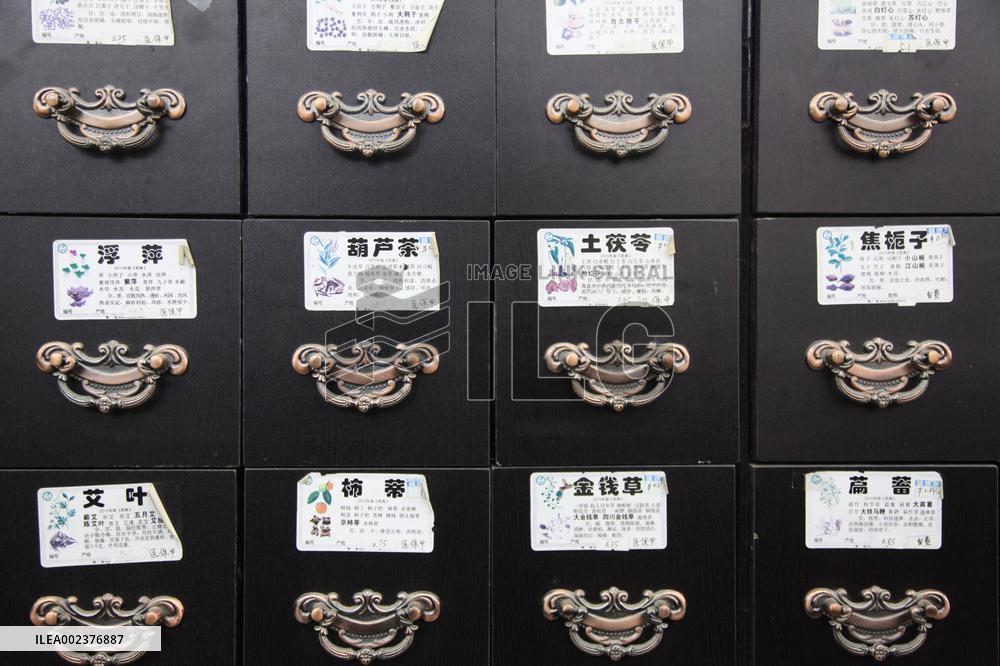 Chinese Medicine Cabinet
