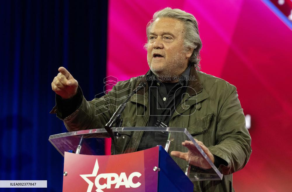 Steve Bannon Speaks At CPAC - Maryland