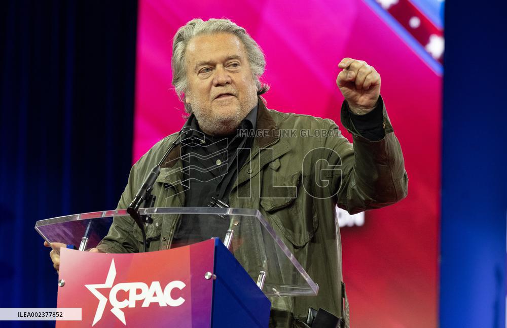 Steve Bannon Speaks At CPAC - Maryland