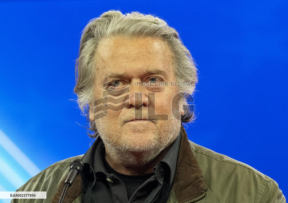 Steve Bannon Speaks At CPAC - Maryland