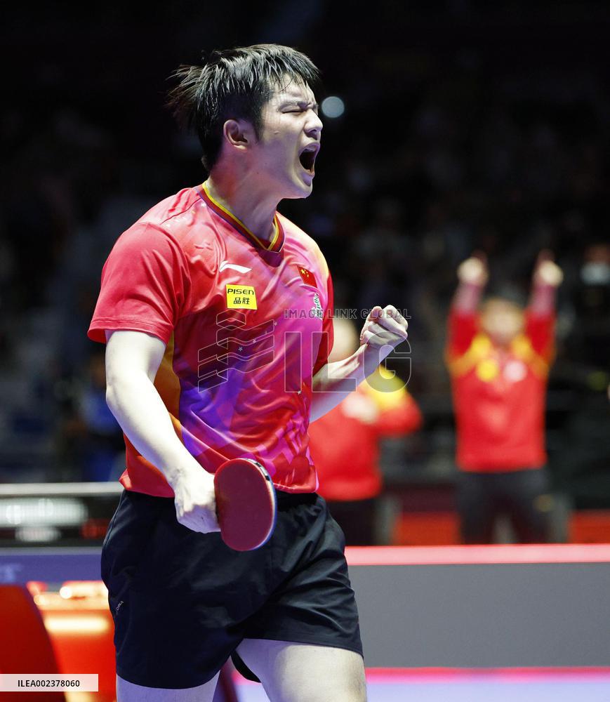 Table tennis: Team worlds