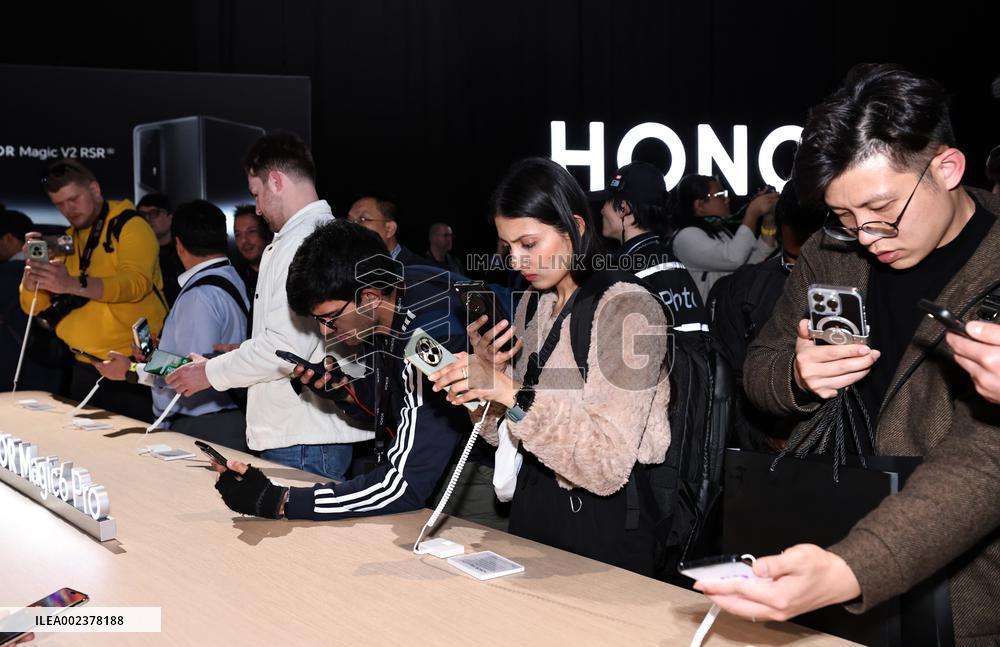 SPAIN-BARCELONA-HONOR-LAUNCH EVENT