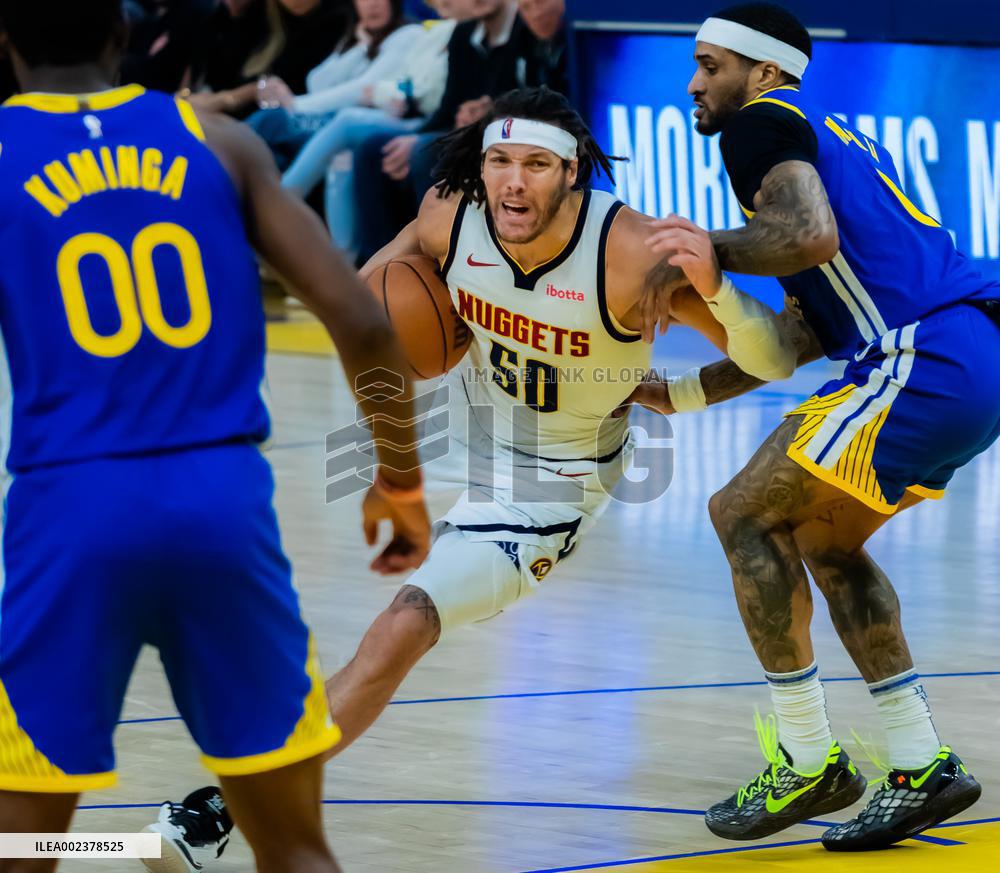 (SP)U.S.-SAN FRANCISCO-BASKETBALL-NBA-WARRIORS VS NUGGETS