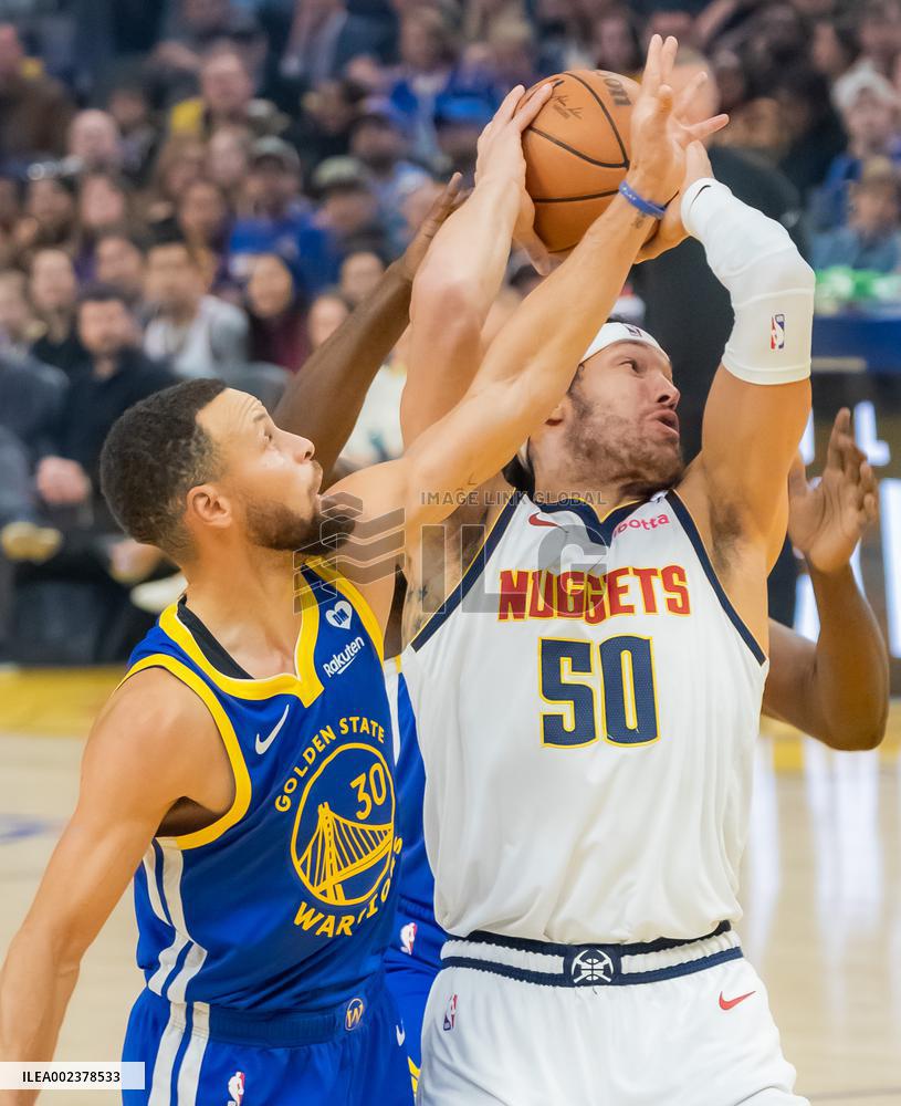 (SP)U.S.-SAN FRANCISCO-BASKETBALL-NBA-WARRIORS VS NUGGETS