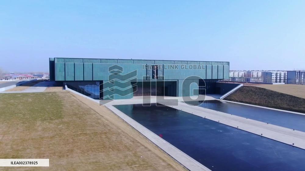 A view of cutting-edge technologies at new building of Yinxu Museum