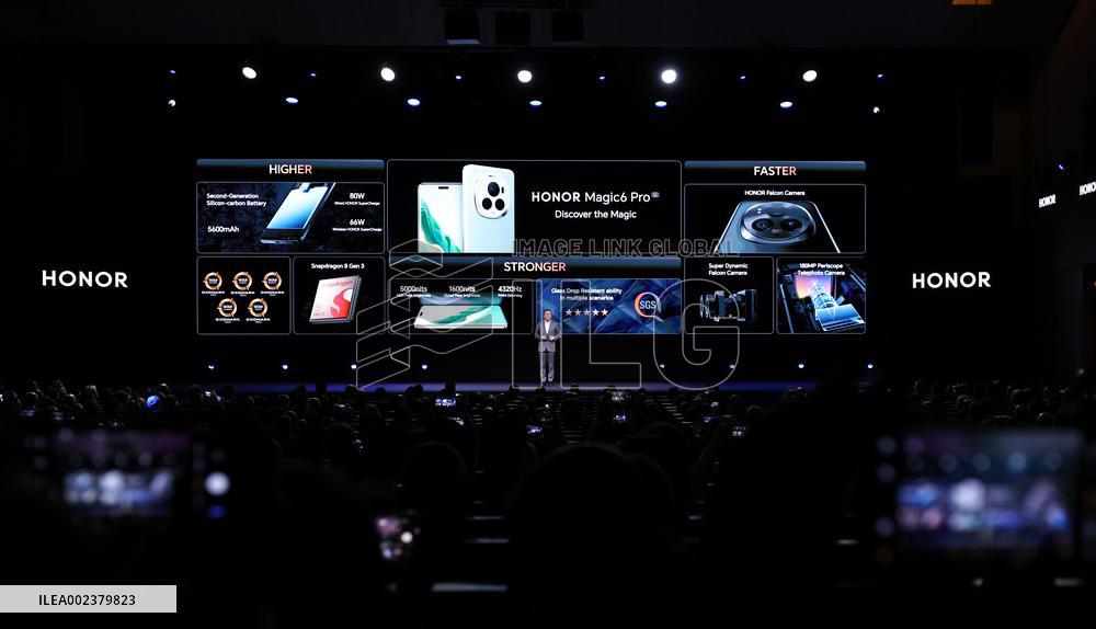 SPAIN-BARCELONA-HONOR-LAUNCH EVENT