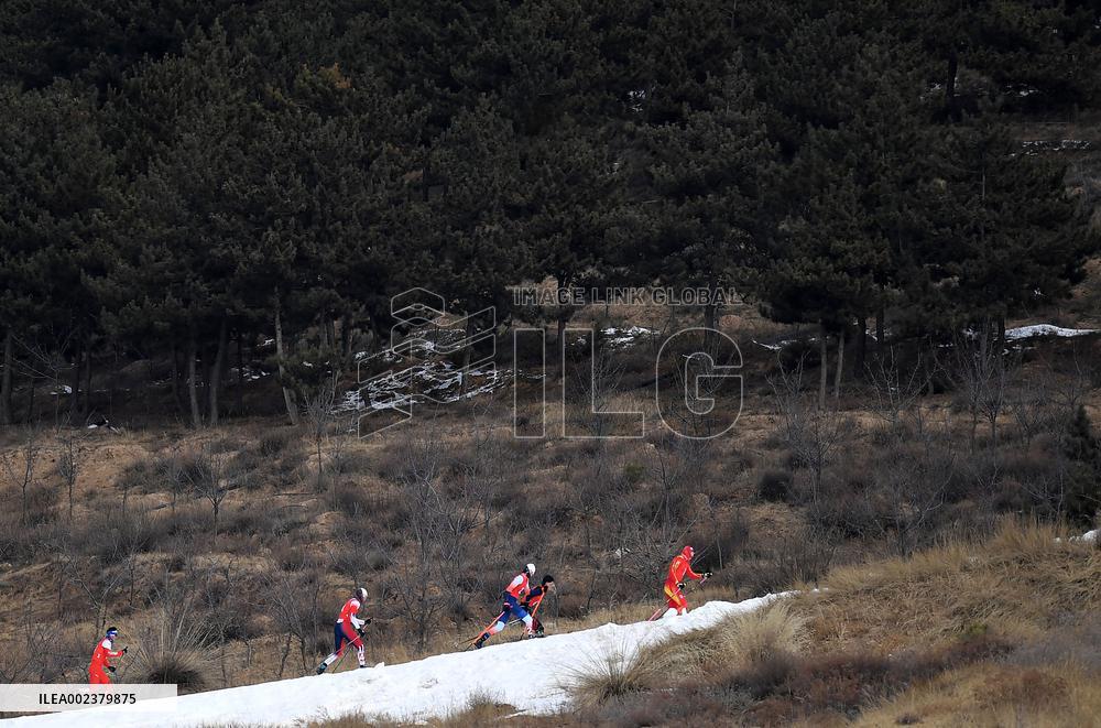 (SP)CHINA-INNER MONGOLIA-ULANQAB-14TH NATIONAL WINTER GAMES-CROSS COUNTRY-JUNIOR MEN 4X5KM RELAY (CN)