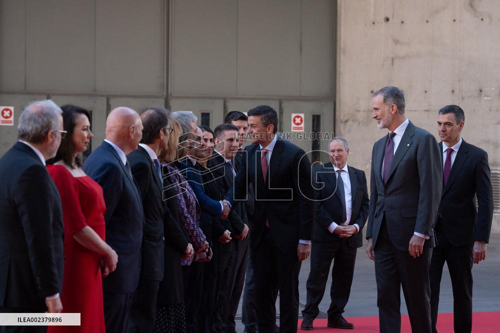 King Felipe At Mobile World Congress - Barcelona
