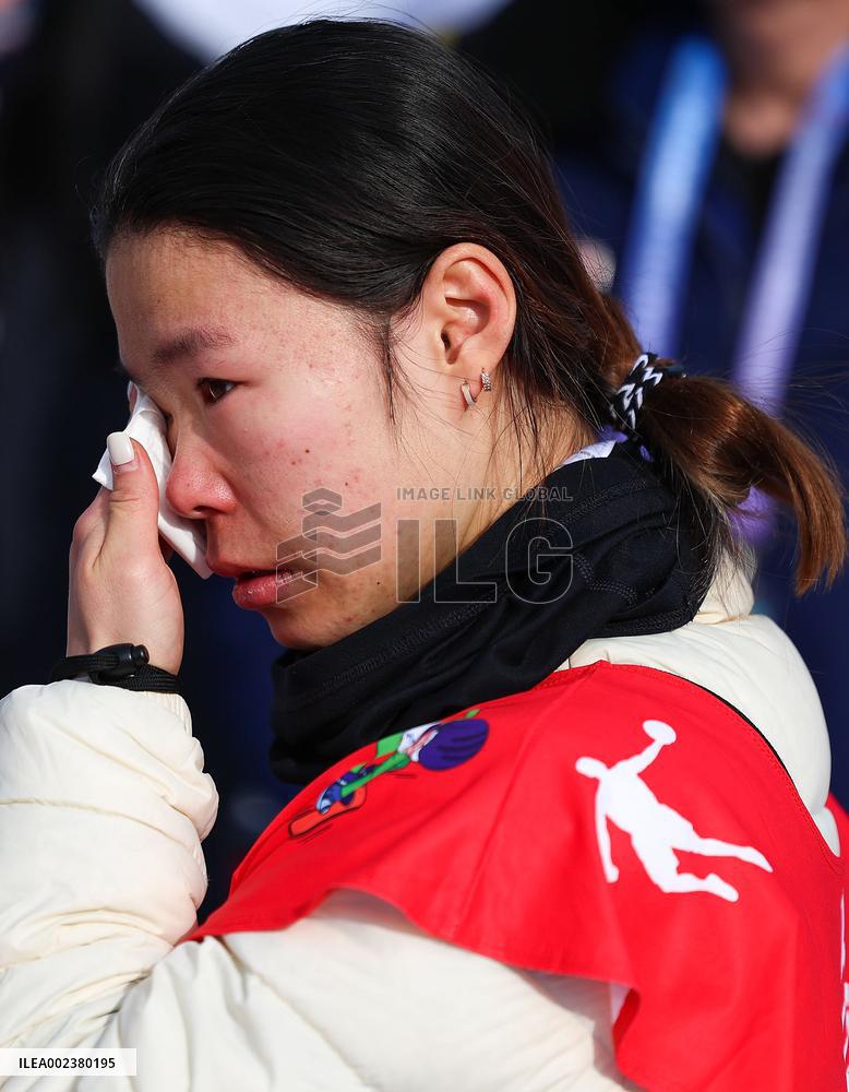 (SP)CHINA-INNER MONGOLIA-HULUN BUIR-14TH NATIONAL WINTER GAMES-FREESTYLE SKIING-HALFPIPE (CN)