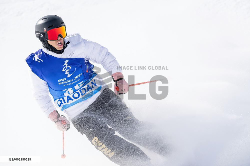 (SP)CHINA-INNER MONGOLIA-HULUN BUIR-14TH NATIONAL WINTER GAMES-FREESTYLE SKIING-HALFPIPE (CN)