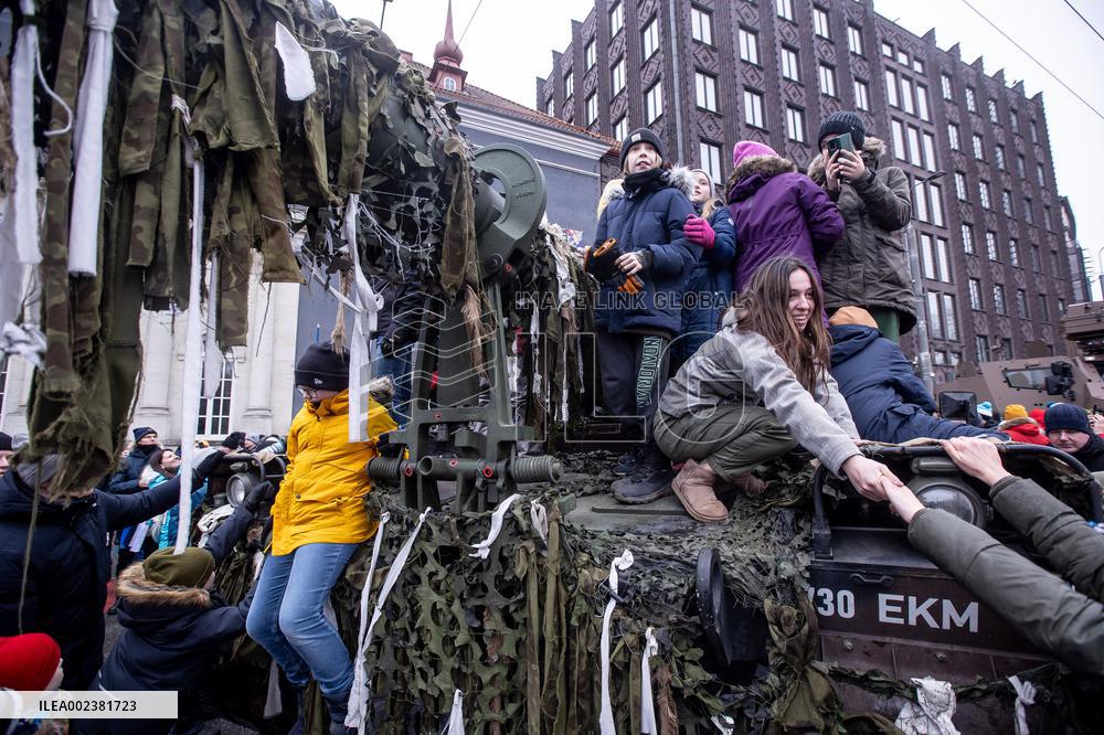 106th anniversary of the Republic of Estonia.