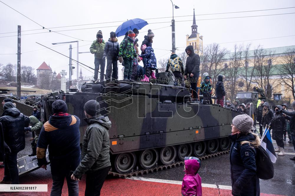 106th anniversary of the Republic of Estonia.